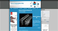 Desktop Screenshot of homeautomationinfo.com