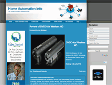 Tablet Screenshot of homeautomationinfo.com